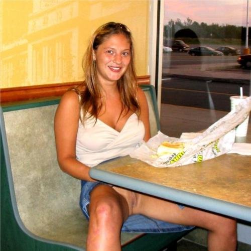 Girlfriend Flashing Pussy In Public Restaurant Naked Women Pictures